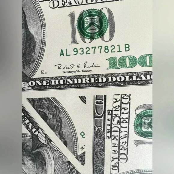 $100 bill themed wallet - Picture 3 of 10